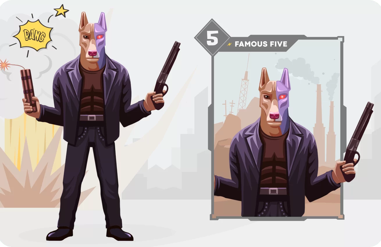 FAFI: лендинг для инновационного проекта по крипте