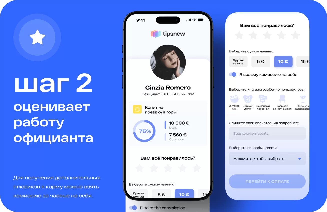 Сервис чаевых Tipsnew — кроссплатформенный финтех start-up по канонам data-driven подхода