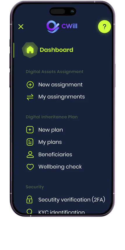 Веб-сервис Cwill — инновационный личный кабинет менеджмента криптоактивов, платежных поручений, завещаний