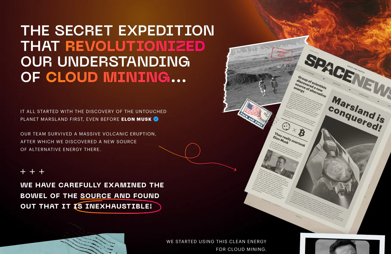 Геймифицированный многостраничный сайт с ЛК Marsland