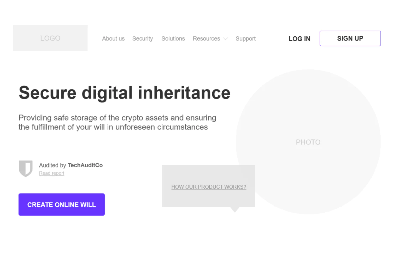 Многостраничный сайт для веб-сервиса CWILL — fintech продукт по оформлению завещаний и платежей в крипте Многостраничный сайт для веб-сервиса CWILL — fintech продукт по оформлению завещаний и платежей в крипте
