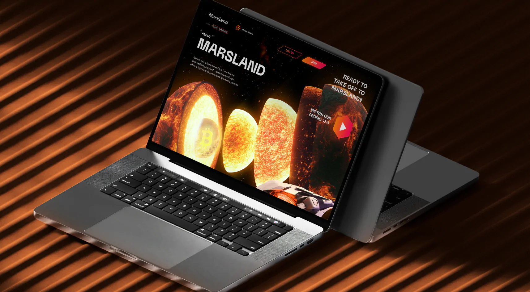 Геймифицированный многостраничный сайт с ЛК Marsland